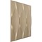 Ekena Millwork 19 5/8in. W x 19 5/8in. H Willow EnduraWall Decorative 3D Wall Panel Covers 2.67 Sq. Ft. WP20X20WWECE - alternate 4